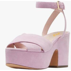Chic Lavender Platform Sandals